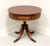 SOLD - GORDON'S Late 20th Century Mahogany & Leather Drum Side Table