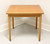 Mid 20th Century Danish Modern Oak Square Drawtop Dining Table