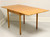 Mid 20th Century Danish Modern Oak Square Drawtop Dining Table