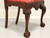 SOLD - CRAFTIQUE Mahogany Chippendale Ball in Claw Dining Side Chairs - Pair A