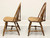 SOLD - HABERSHAM Pine Windsor Dining Side Chairs - Pair A