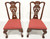 SOLD - MAITLAND SMITH Mahogany Georgian Ball Claw Dining Side Chairs - Pair C