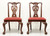 SOLD - MAITLAND SMITH Mahogany Georgian Ball Claw Dining Side Chairs - Pair C