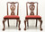 SOLD - MAITLAND SMITH Mahogany Georgian Ball Claw Dining Side Chairs - Pair B