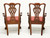 SOLD - MAITLAND SMITH Mahogany Georgian Ball Claw Dining Armchairs - Pair