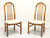 SOLD - SKOVBY Danish Modern Teak Dining Side Chairs - Pair C