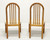 SOLD - SKOVBY Danish Modern Teak Dining Side Chairs - Pair B