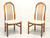 SOLD - SKOVBY Danish Modern Teak Dining Side Chairs - Pair B