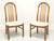 SOLD - SKOVBY Danish Modern Teak Dining Side Chairs - Pair A