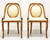 1920's French Art Deco Goosehead Dining Chairs - Pair D