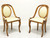 1920's French Art Deco Goosehead Dining Chairs - Pair D