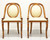 1920's French Art Deco Goosehead Dining Chairs - Pair C