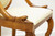 SOLD - 1920's French Art Deco Goosehead Dining Chairs - Pair B