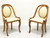 1920's French Art Deco Goosehead Dining Chairs - Pair B