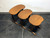 SOLD OUT - HENREDON Folio One Walnut Nesting Tables - Set of 3