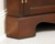 CRAFTIQUE Solid Mahogany Chippendale Style Corner Cupboard / Cabinet - A