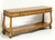 GORDON'S Late 20th Century Oak Transitional Console Sofa Table