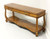 GORDON'S Late 20th Century Oak Transitional Console Sofa Table