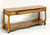 GORDON'S Late 20th Century Oak Transitional Console Sofa Table