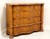 SOLD - CENTURY Golden Mahogany Oversized Transitional Serpentine Dressing Chest - B