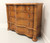 SOLD - CENTURY Golden Mahogany Oversized Transitional Serpentine Dressing Chest - A