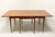 SOLD - HENKEL HARRIS 2117 15 Solid Walnut Gateleg Drop-Leaf Dining Table