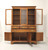 SOLD - HENKEL HARRIS 2319 15 Solid Walnut Stepback Hutch