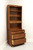 SOLD - VERMONT OF WINOOSKI Solid Rock Maple Colonial Style Bookcase with Drawers