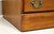 SOLD - VERMONT OF WINOOSKI Solid Rock Maple Colonial Style Bookcase with Drawers