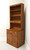 SOLD - VERMONT OF WINOOSKI Solid Rock Maple Colonial Style Bookcase with Cabinet