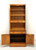 SOLD - VERMONT OF WINOOSKI Solid Rock Maple Colonial Style Bookcase with Cabinet