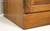 SOLD - VERMONT OF WINOOSKI Solid Rock Maple Colonial Style Bookcase with Cabinet