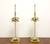SOLD - FREDERICK COOPER Late 20th Century Palm Tree Table Lamps - Pair