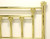 SOLD - WESLEY ALLEN Legacy Collection Tubular Queen Size Brass Bed
