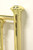 SOLD - WESLEY ALLEN Legacy Collection Tubular Queen Size Brass Bed
