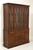 SOLD - HENKEL HARRIS 2355 29 Banded Mahogany Breakfront China Cabinet