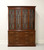 SOLD - HENKEL HARRIS 2355 29 Banded Mahogany Breakfront China Cabinet