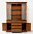 SOLD - HENKEL HARRIS 2355 CL 29 Banded Mahogany China Display Cabinet