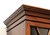 SOLD - HENKEL HARRIS 2355 CL 29 Banded Mahogany China Display Cabinet