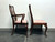 SOLD OUT - HICKORY CHAIR Solid Mahogany Queen Anne Dining Chairs - Set of 6