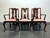 SOLD OUT - HICKORY CHAIR Solid Mahogany Queen Anne Dining Chairs - Set of 6