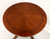 SOLD - Late 20th Century Banded Inlaid Cherry Georgian Round Drum Table