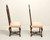 SOLD - Vintage Walnut Renaissance Revival Side Chairs - Pair