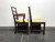 SOLD OUT - GEORGETOWN GALLERIES Solid Mahogany Ladder Back Dining Chairs - Set of 6 