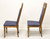 SOLD - BURLINGTON HOUSE Oak Spanish Revival Dining Side Chairs - Pair C