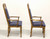 BURLINGTON HOUSE Oak Spanish Revival Dining Armchairs - Pair