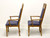 BURLINGTON HOUSE Oak Spanish Revival Dining Armchairs - Pair