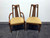 SOLD - WHITE OF MEBANE Mid Century Modern Walnut & Cane Dining Chairs - Set of 6