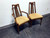 SOLD - WHITE OF MEBANE Mid Century Modern Walnut & Cane Dining Chairs - Set of 6