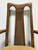 SOLD - WHITE OF MEBANE Mid Century Modern Walnut & Cane Dining Chairs - Set of 6